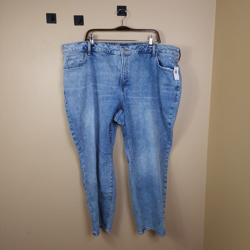 Old Navy Curvy High-Waisted OG Straight Ankle Jeans Size 24